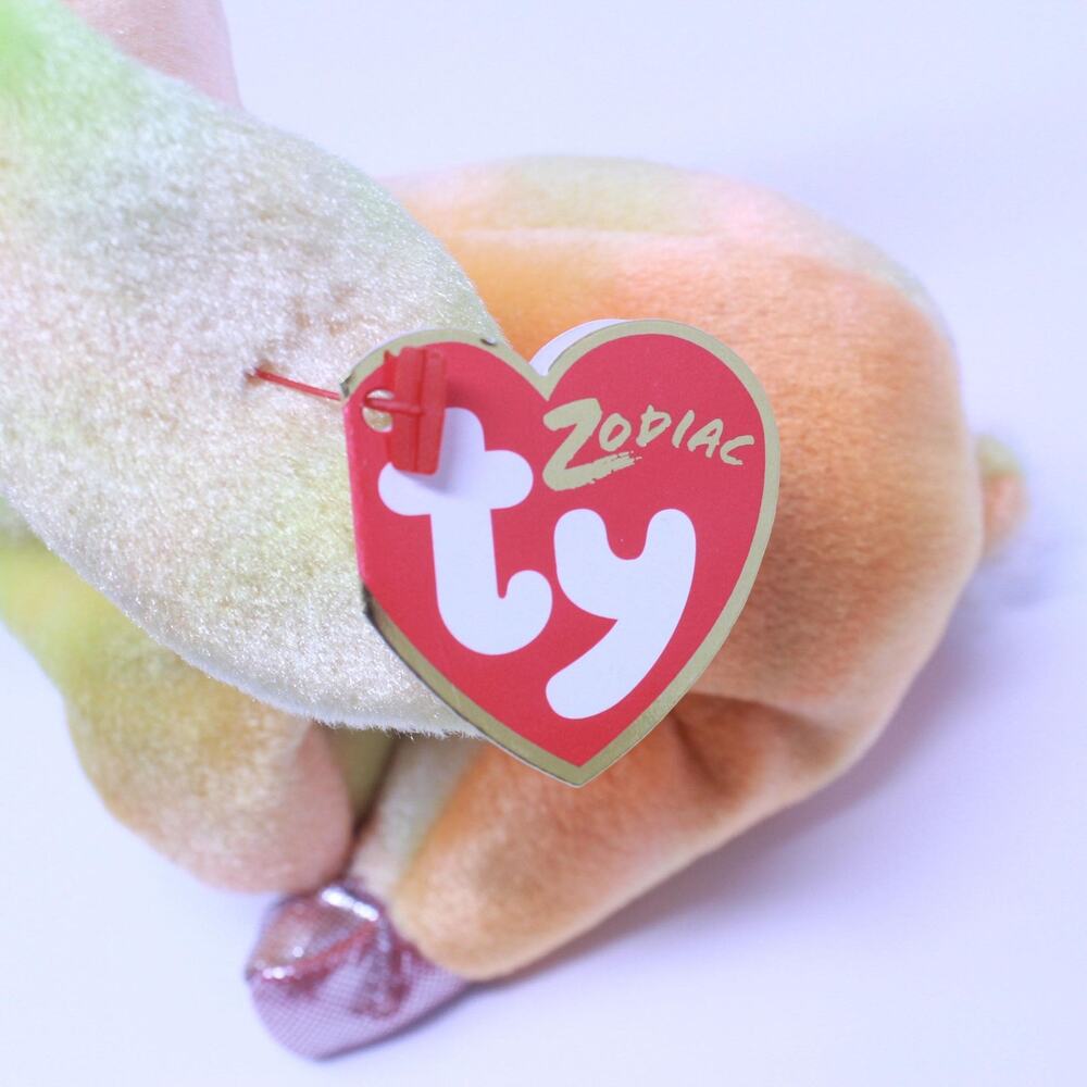 TY Vintage Zodiac Rabbit "Rabbit" Beanie Baby - Picture 8 of 9